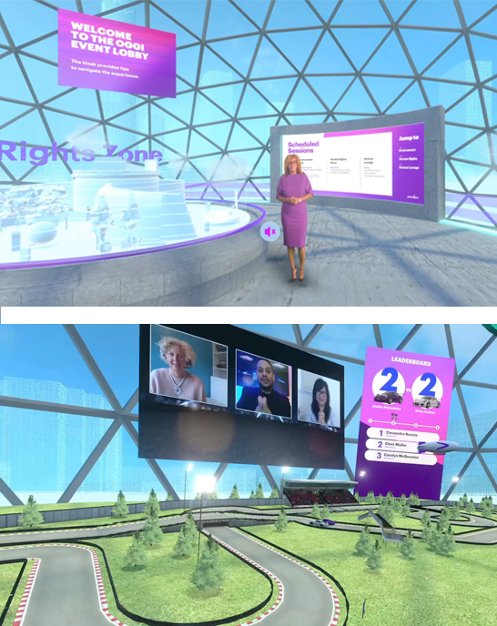 OGGI Event Lobby - Accenture Global Summit virtual environment