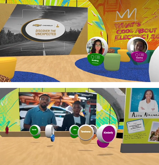 Chevrolet DTU Internship Program virtual environment in Oggi